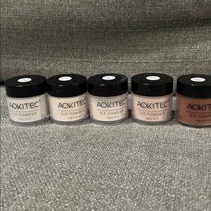 Aokitec 5 Dip Nail Powders